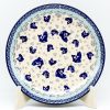 Plates * | Janelle Imports Dinner Plate 10 In Blue Fish