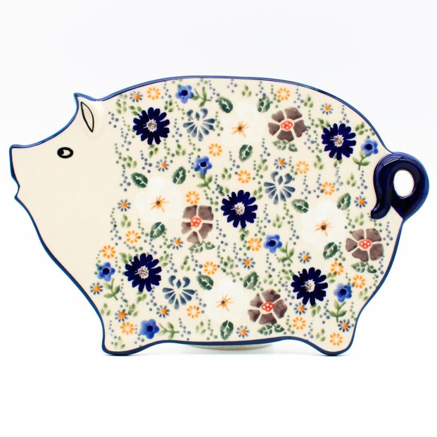 Kitchen Accessories * | Janelle Imports Piggy Cutting Board In Morning Breeze