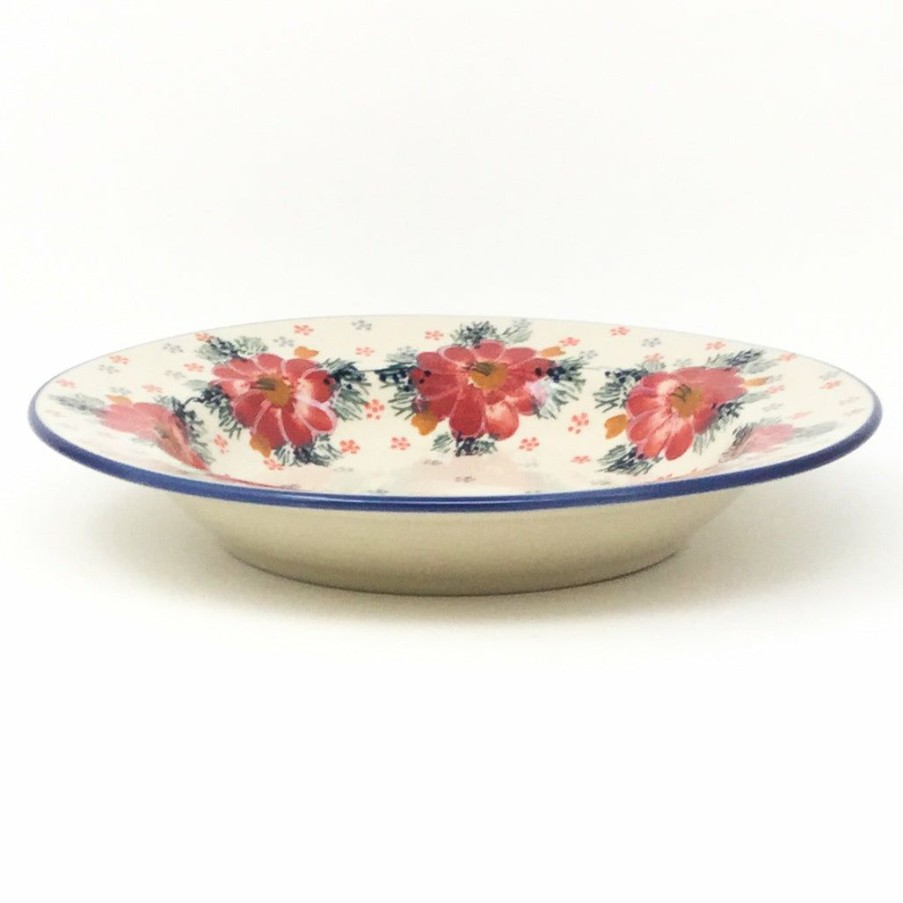 Plates * | Janelle Imports Soup Plate In Floral Cluster