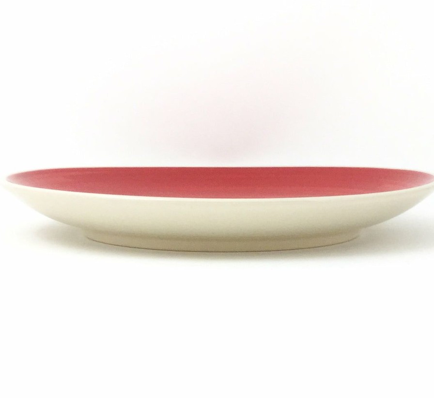 Plates * | Janelle Imports Dinner Plate 10 In Red Rose