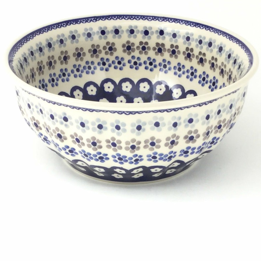 Bowls * | Janelle Imports Scalloped Bowl 64 Oz In Simple Daisy