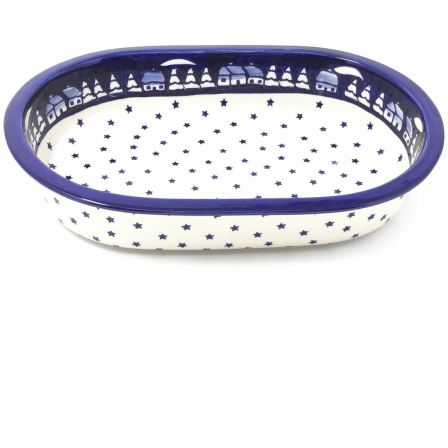 Bakeware * | Janelle Imports Lg Oval Baker In Winter