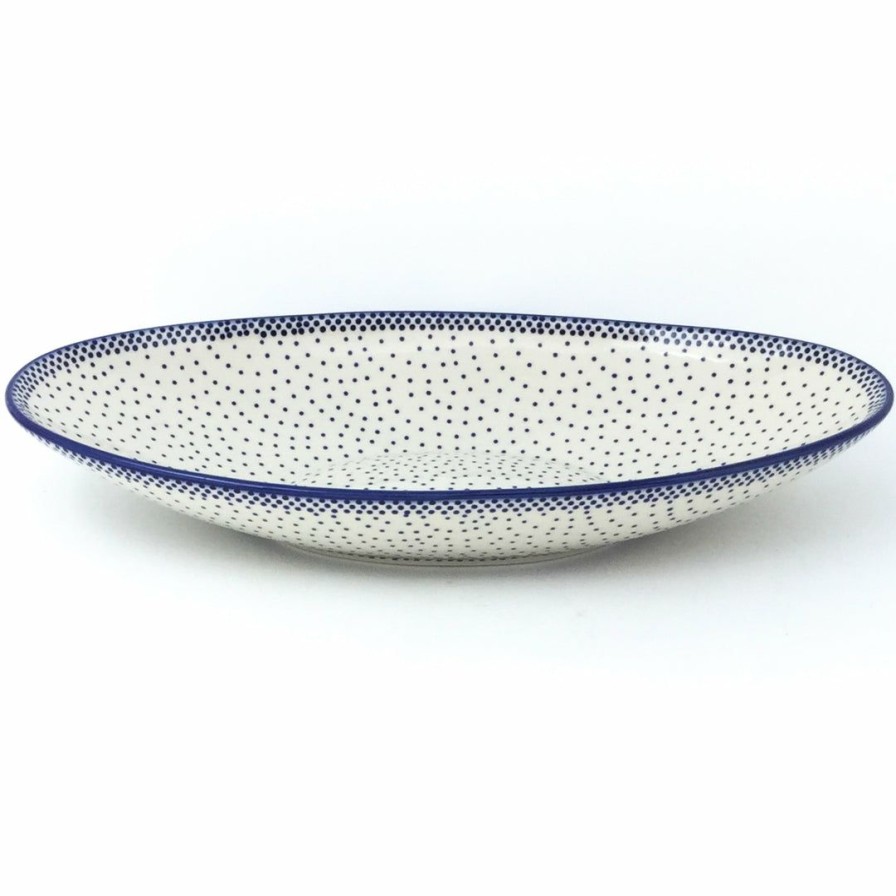 Platters, Servers, And Trays * | Janelle Imports Sm Modern Oval Server In Simple Elegance