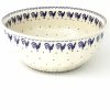 Bowls * | Janelle Imports Scalloped Bowl 128 Oz In Blue Roosters