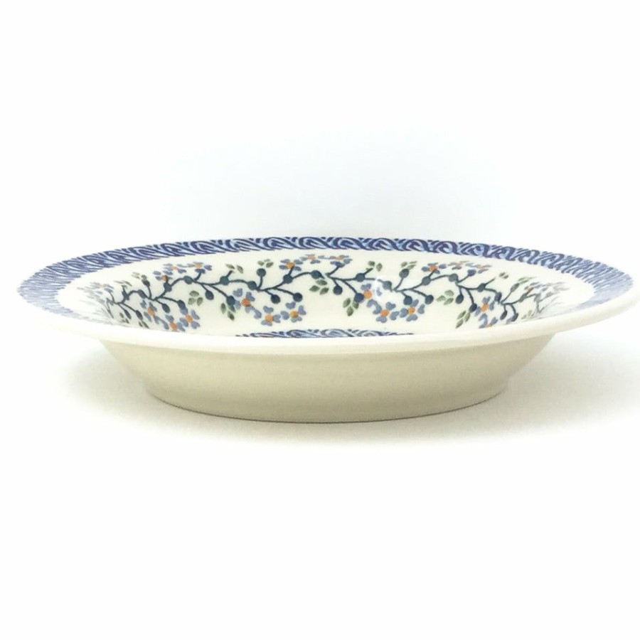 Plates * | Janelle Imports Soup Plate In Blue Meadow