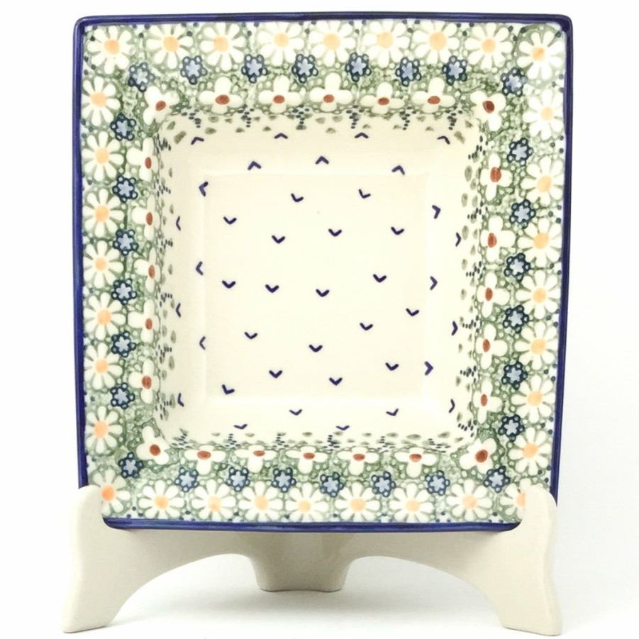 Plates * | Janelle Imports Square Soup Plate In Spring