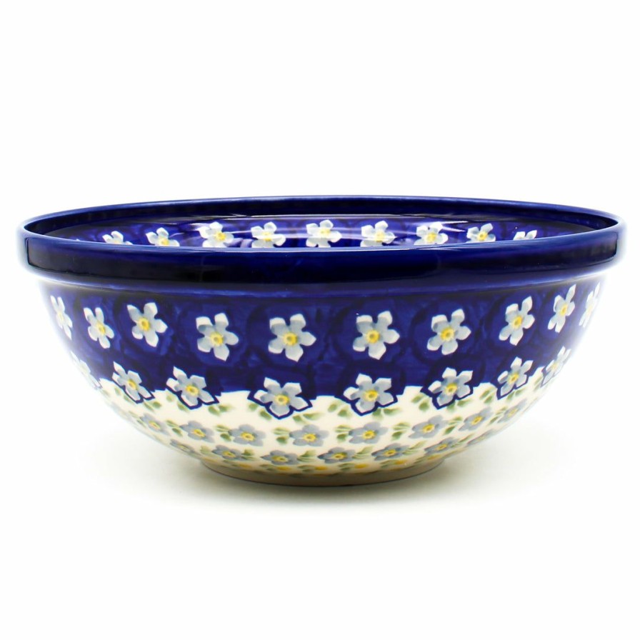 Bowls * | Janelle Imports Round Bowl 64 Oz In Periwinkle