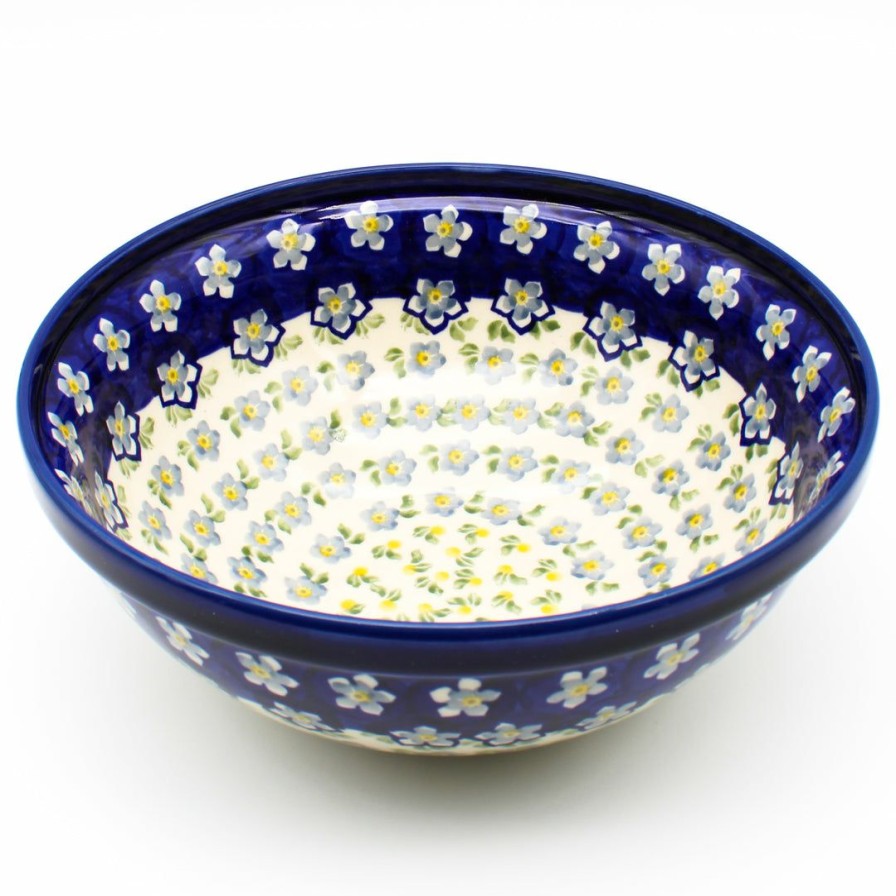 Bowls * | Janelle Imports Round Bowl 64 Oz In Periwinkle