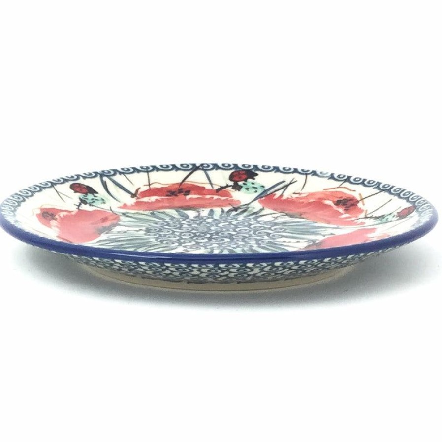 Plates * | Janelle Imports Bread & Butter Plate In Polish Poppy