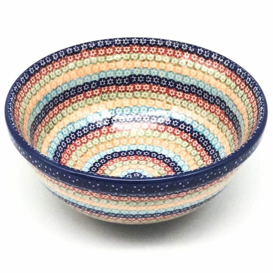 Bowls * | Janelle Imports New Soup Bowl 20 Oz In Multi-Colored Flowers