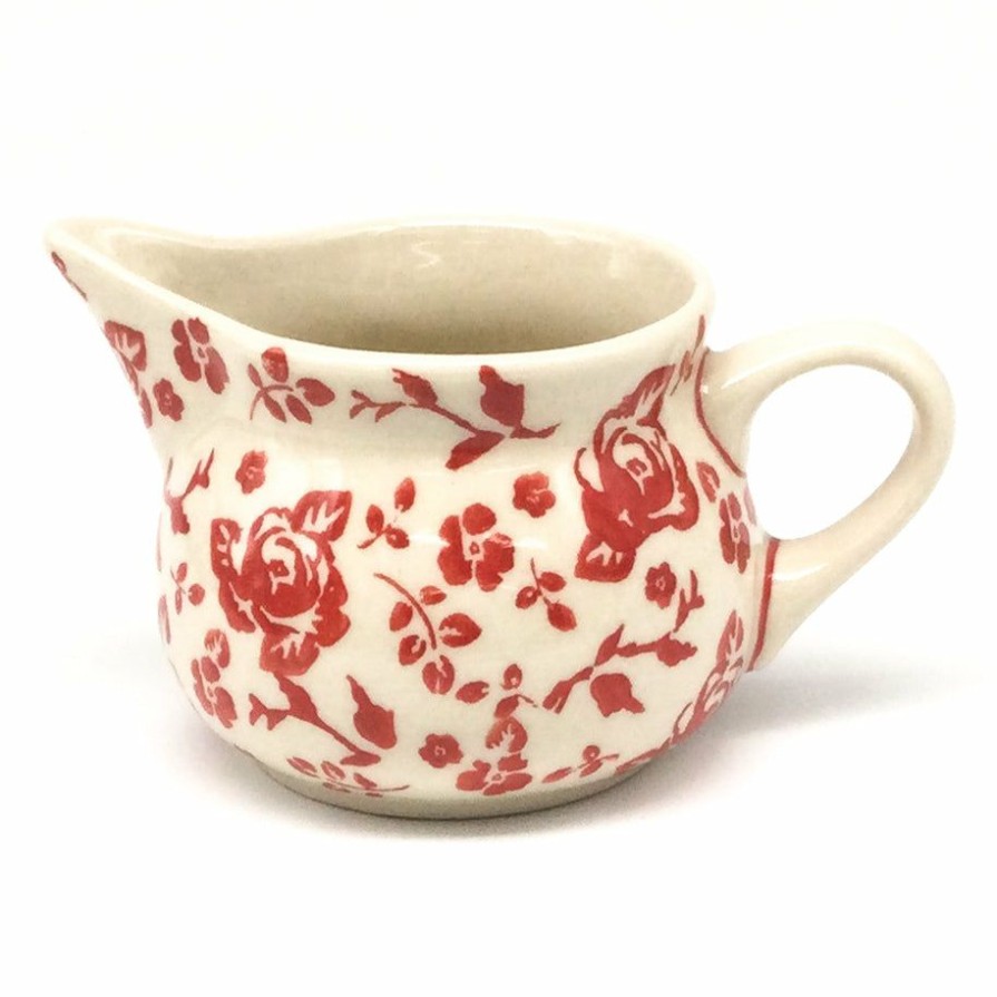 Table Accessories * | Janelle Imports Creamer 6 Oz In Antique Red