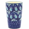 Home Decor * | Janelle Imports Toothbrush Holder/Cup In Peacock Glory