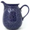 Home Decor * | Janelle Imports Pitcher 1 Qt In Blue Elegance