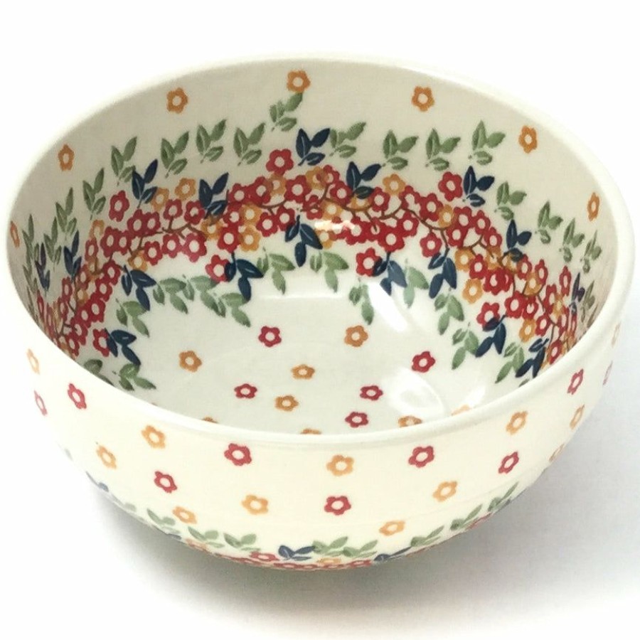 Bowls * | Janelle Imports Soup Bowl 24 Oz In Tiny Flowers