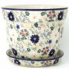 Home Decor * | Janelle Imports Lg Flower Pot W/Plate In Morning Breeze