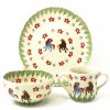 Bowls * | Janelle Imports Child Dinner Set In Ponies