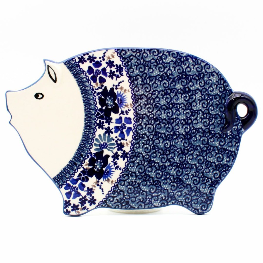 Kitchen Accessories * | Janelle Imports Piggy Cutting Board In Stunning Blue