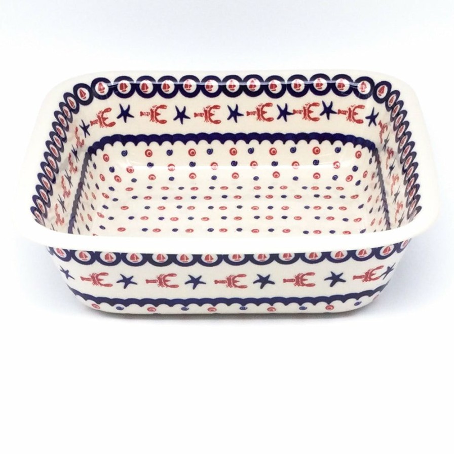 Bakeware * | Janelle Imports Deep Square Baker In Red Lobster