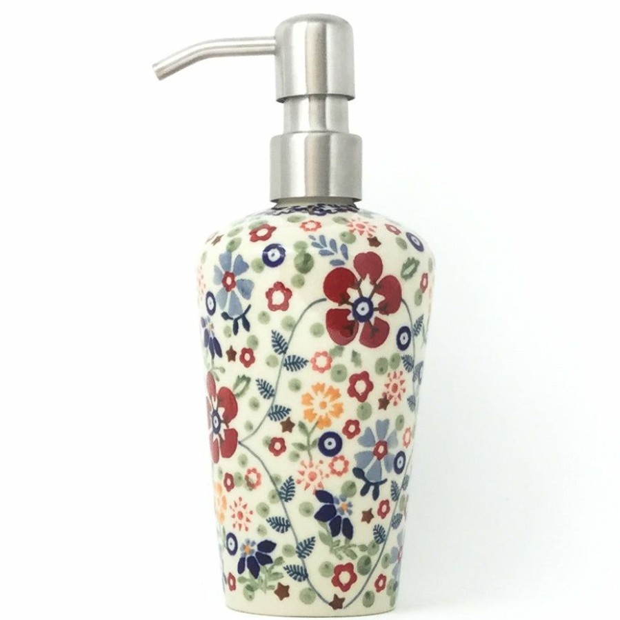 Home Decor * | Janelle Imports Soap Dispenser In Summer Arrangement