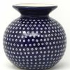 Home Decor * | Janelle Imports Round Vase In Blue Elegance