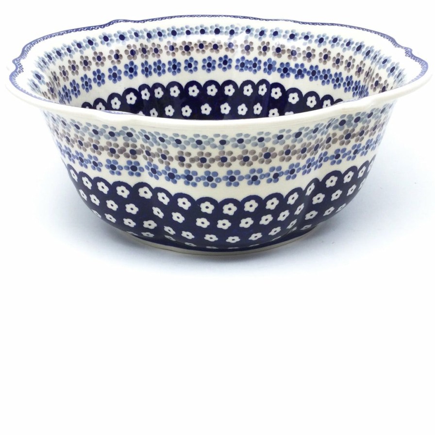 Bowls * | Janelle Imports Lg Retro Bowl In Simple Daisy