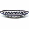 Platters, Servers, And Trays * | Janelle Imports Lg Modern Oval Server In Petunia