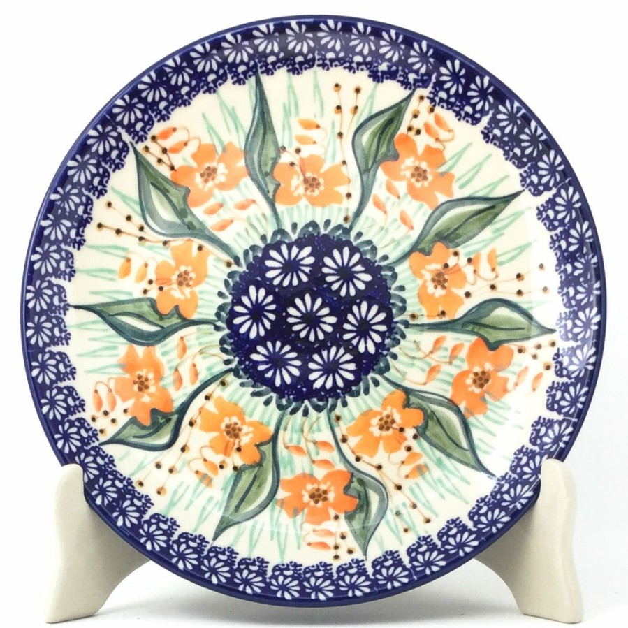 Plates * | Janelle Imports Luncheon Plate In Sunshine Meadow