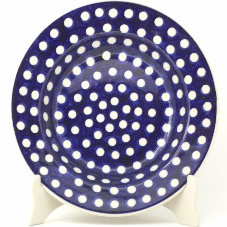 Plates * | Janelle Imports Soup Plate In White Polka-Dot