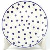 Plates * | Janelle Imports Luncheon Plate In Blue Polka-Dot