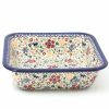 Bakeware * | Janelle Imports Deep Square Baker In Summer Arrangement