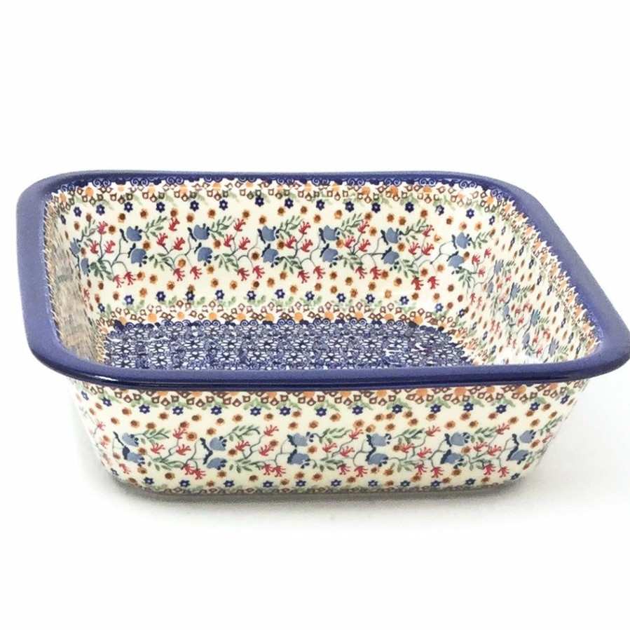 Bakeware * | Janelle Imports Deep Square Baker In Morning Glory