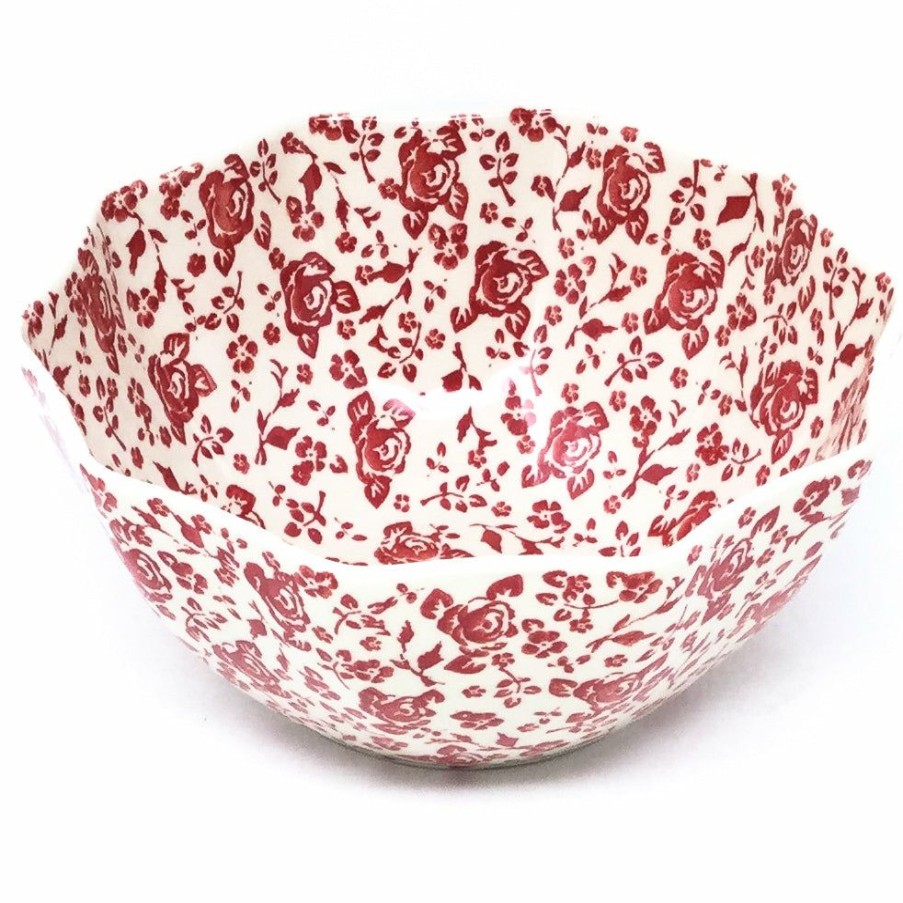 Bowls * | Janelle Imports Sm New Kitchen Bowl In Antique Red