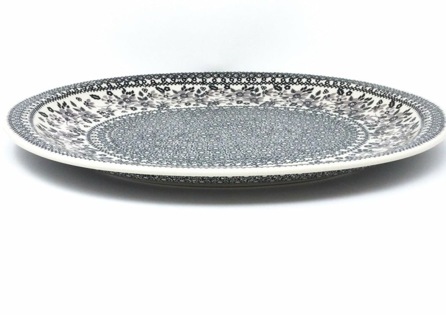 Platters, Servers, And Trays * | Janelle Imports Turkey Server In Gray & Black