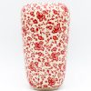 Home Decor * | Janelle Imports Sm Modern Vase In Antique Red