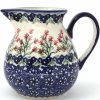 Table Accessories * | Janelle Imports Family Style Creamer 16 Oz In Field Of Flowers