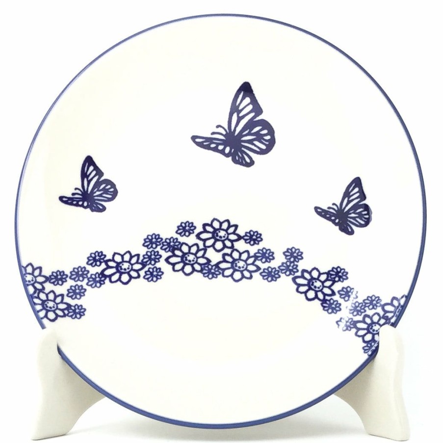 Plates * | Janelle Imports Luncheon Plate In Butterfly