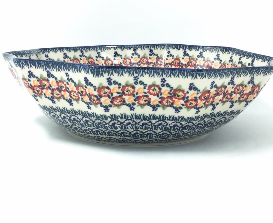 Bowls * | Janelle Imports Lg New Kitchen Bowl In Wild Roses