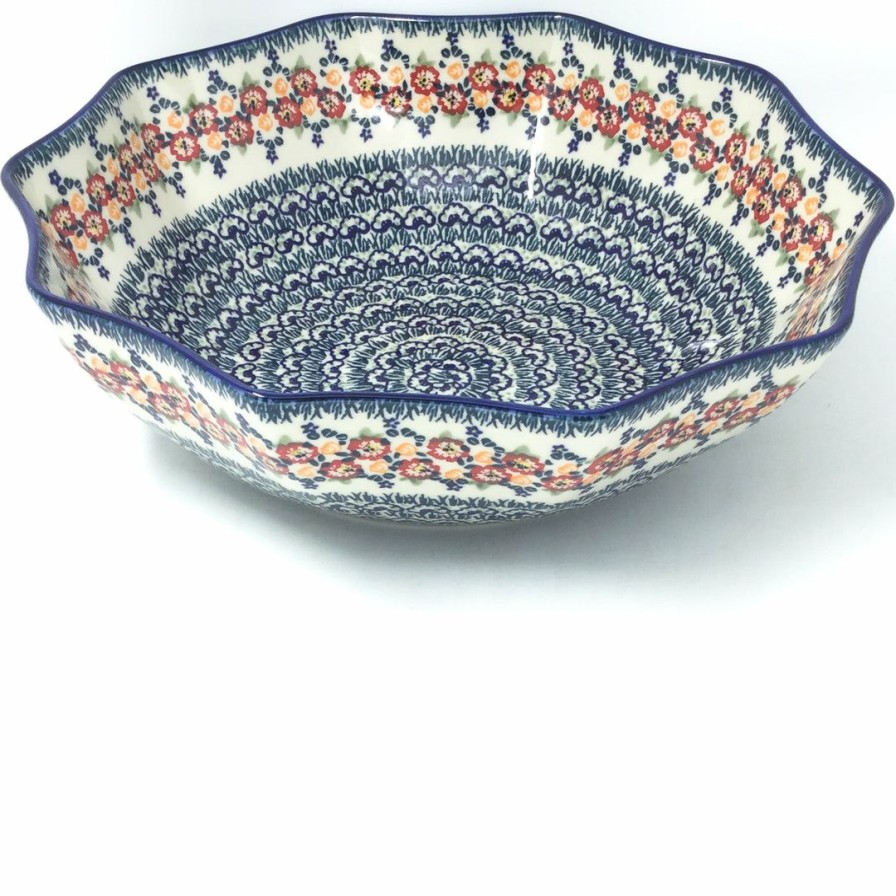 Bowls * | Janelle Imports Lg New Kitchen Bowl In Wild Roses