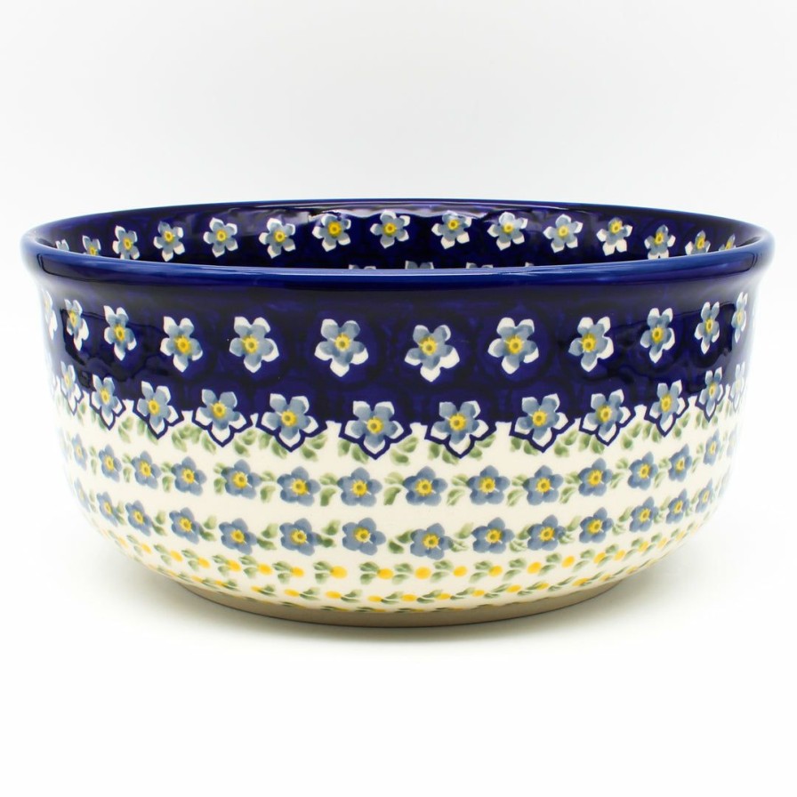 Bowls * | Janelle Imports Family Deep Bowl In Periwinkle