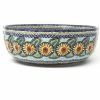 Bowls * | Janelle Imports Family Shallow Bowl In Sunflowers