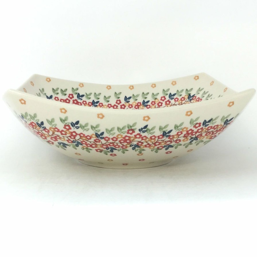 Bowls * | Janelle Imports Lg Nut Bowl In Tiny Flowers