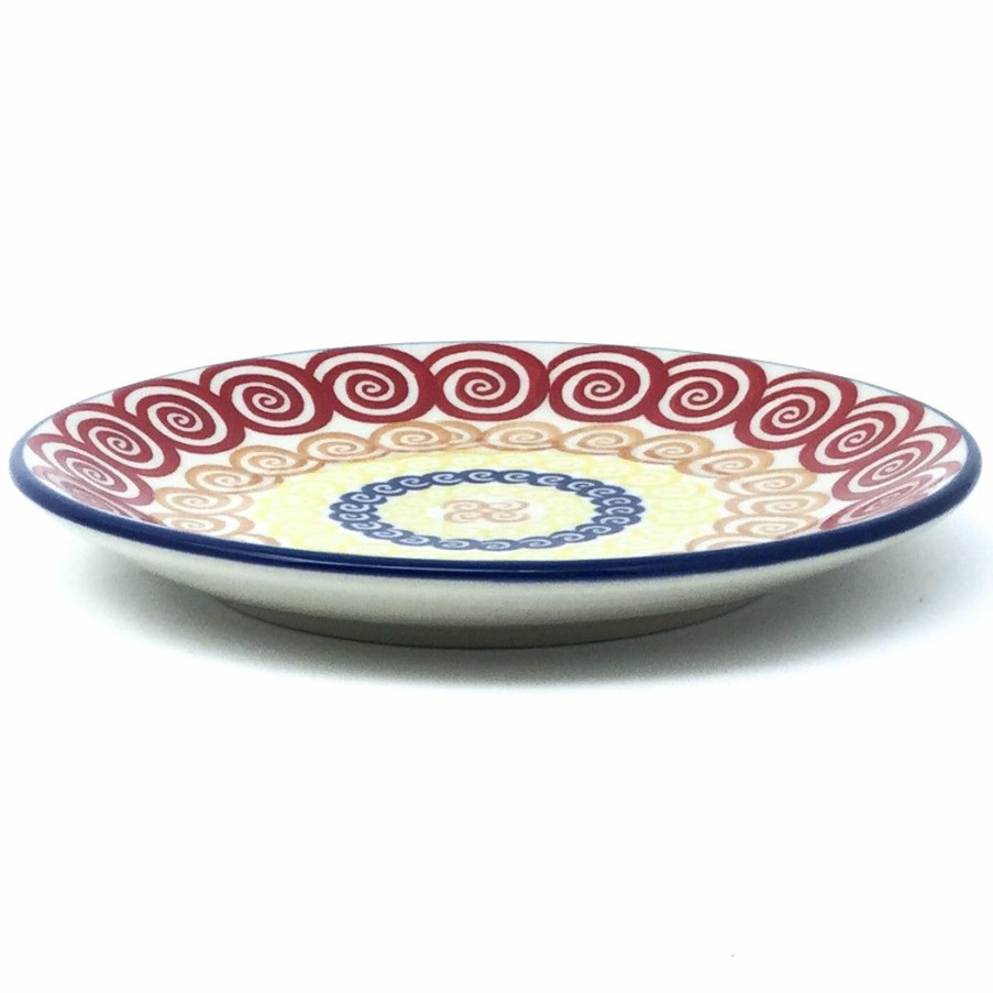 Plates * | Janelle Imports Bread & Butter Plate In August Fun