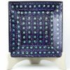 Plates * | Janelle Imports Square Luncheon Plate In Blue Moon