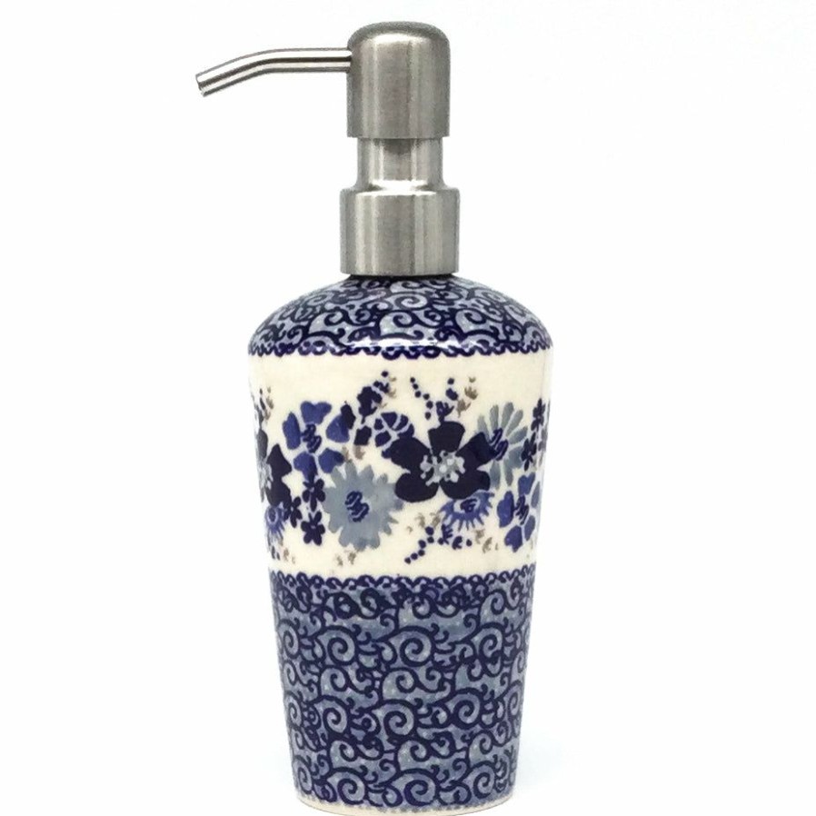 Home Decor * | Janelle Imports Soap Dispenser In Stunning Blue