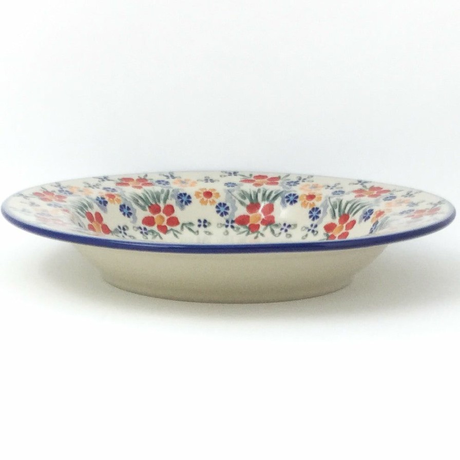 Plates * | Janelle Imports Soup Plate In Delicate Flowers