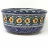 Bowls * | Janelle Imports Family Deep Bowl In Sunflowers