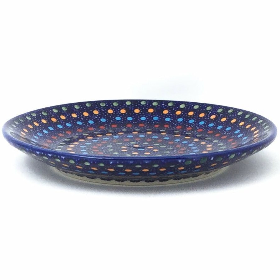 Plates * | Janelle Imports Bread & Butter Plate In Multi-Colored Dots