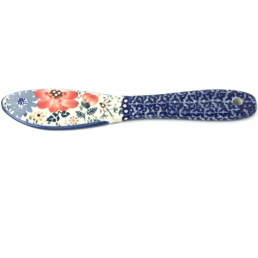 Kitchen Accessories * | Janelle Imports Butter Knife And Cheese Spreader In Perennial Garden