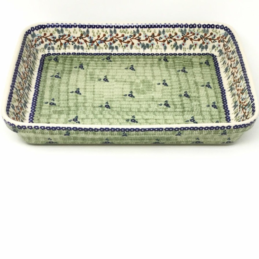 Bakeware * | Janelle Imports Lg Rectangular Baker In Spring Garden