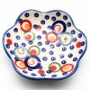 Home Decor * | Janelle Imports Flower Plate In Modern Circles